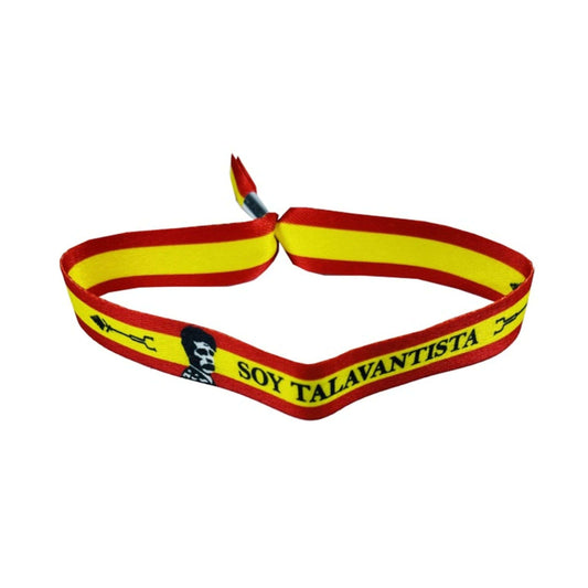 Pulsera Taurina Soy Talavantista Bandera Espana P388