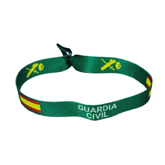 Pulsera Verde Guardia Civil Espana P1292