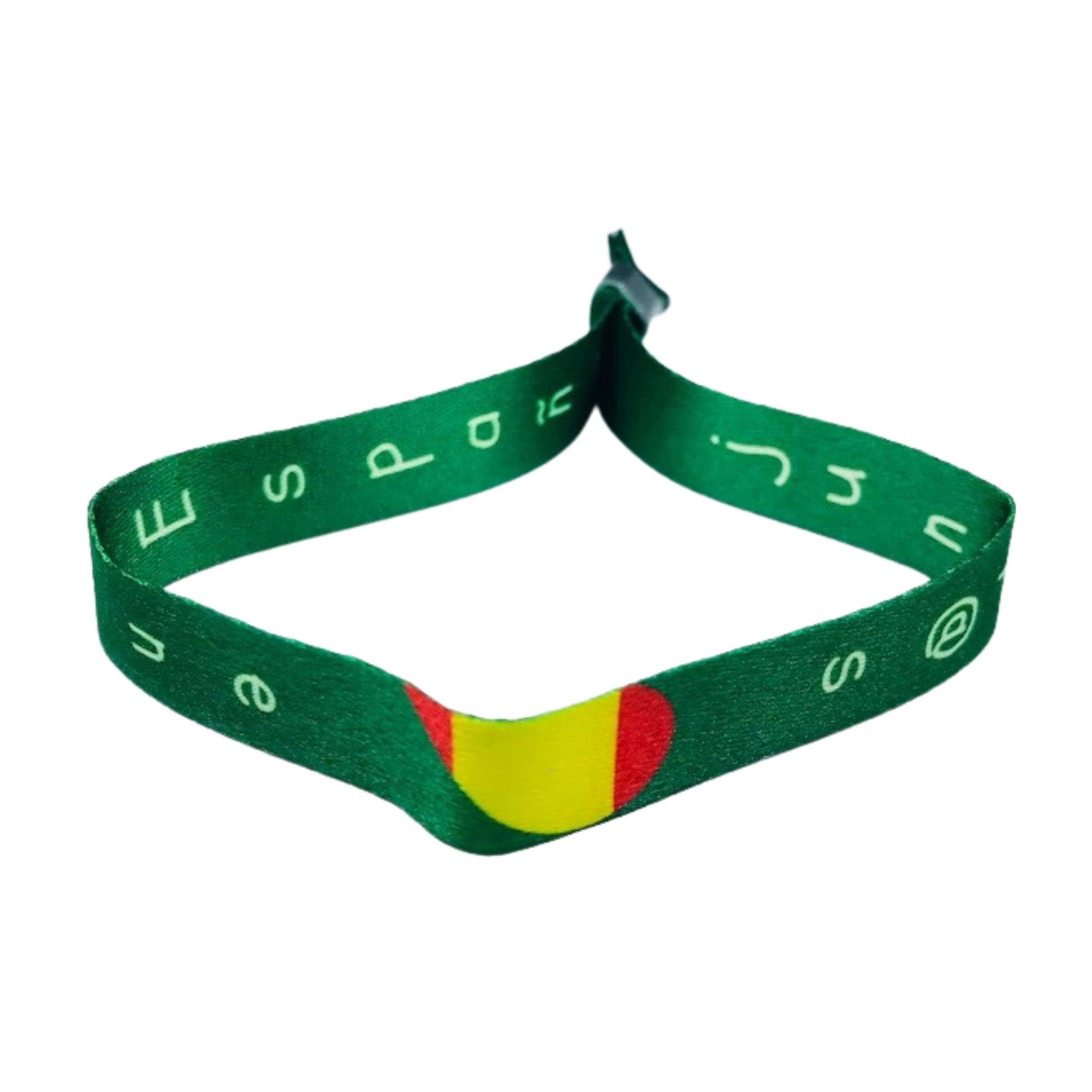 Pulsera Verde Junt@s En Espana P381