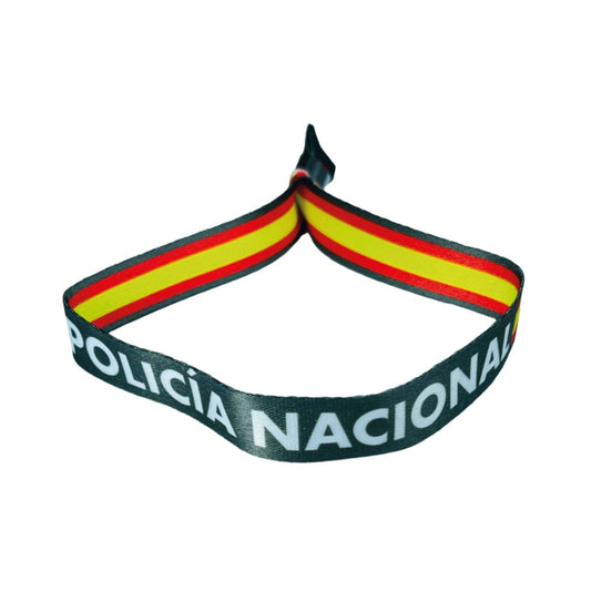 Pulsera Verde Policia Nacional P1298