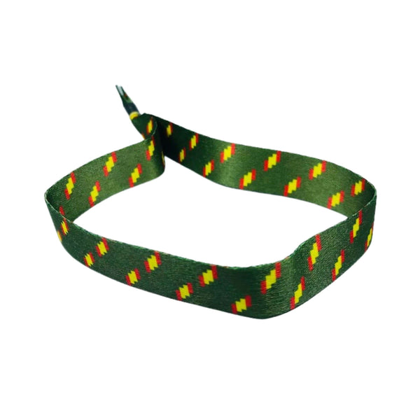 Bracelet - Rayures Vertes Drapeau de l'Espagne - P332