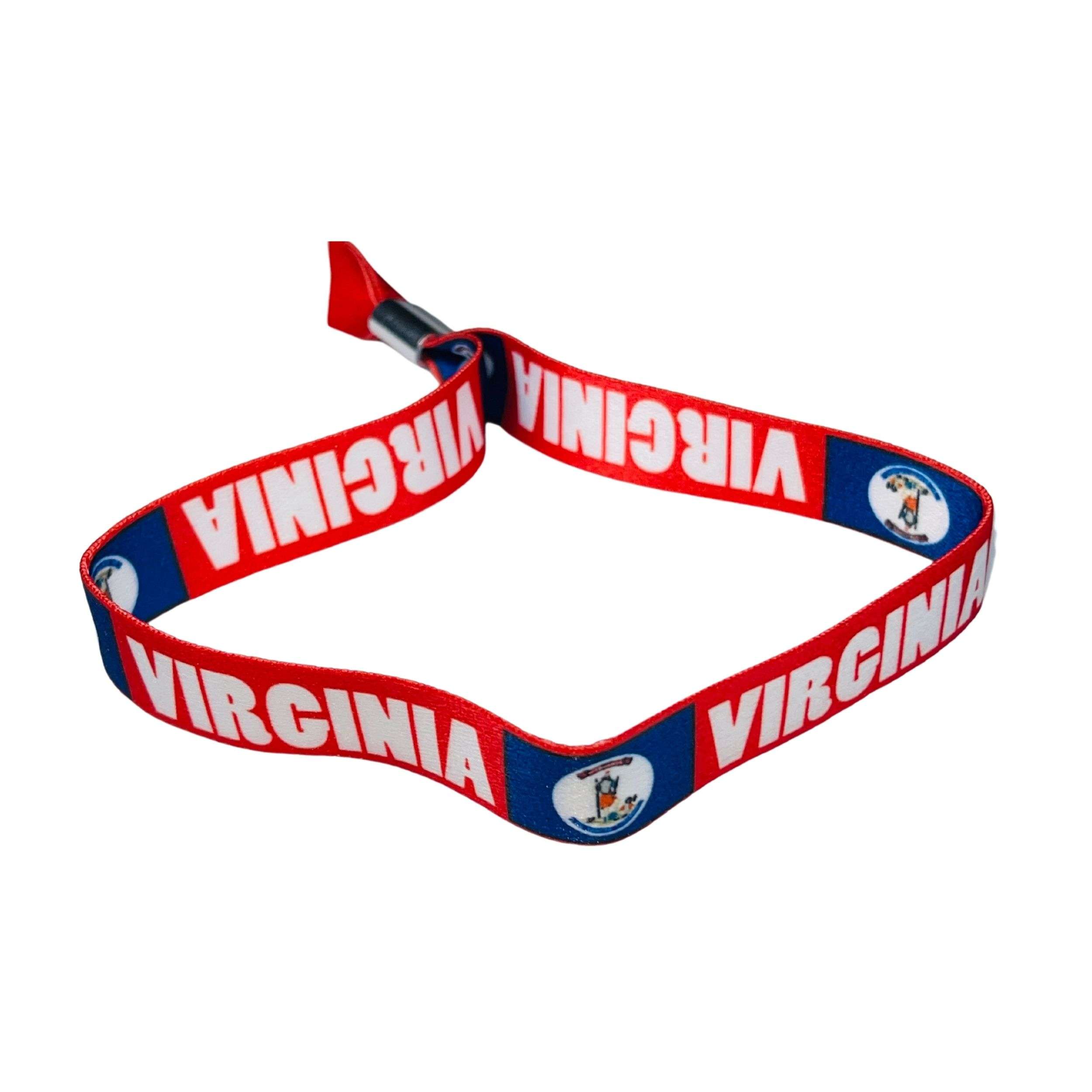 Pulsera Virginia Confederate Flag Usa P2503