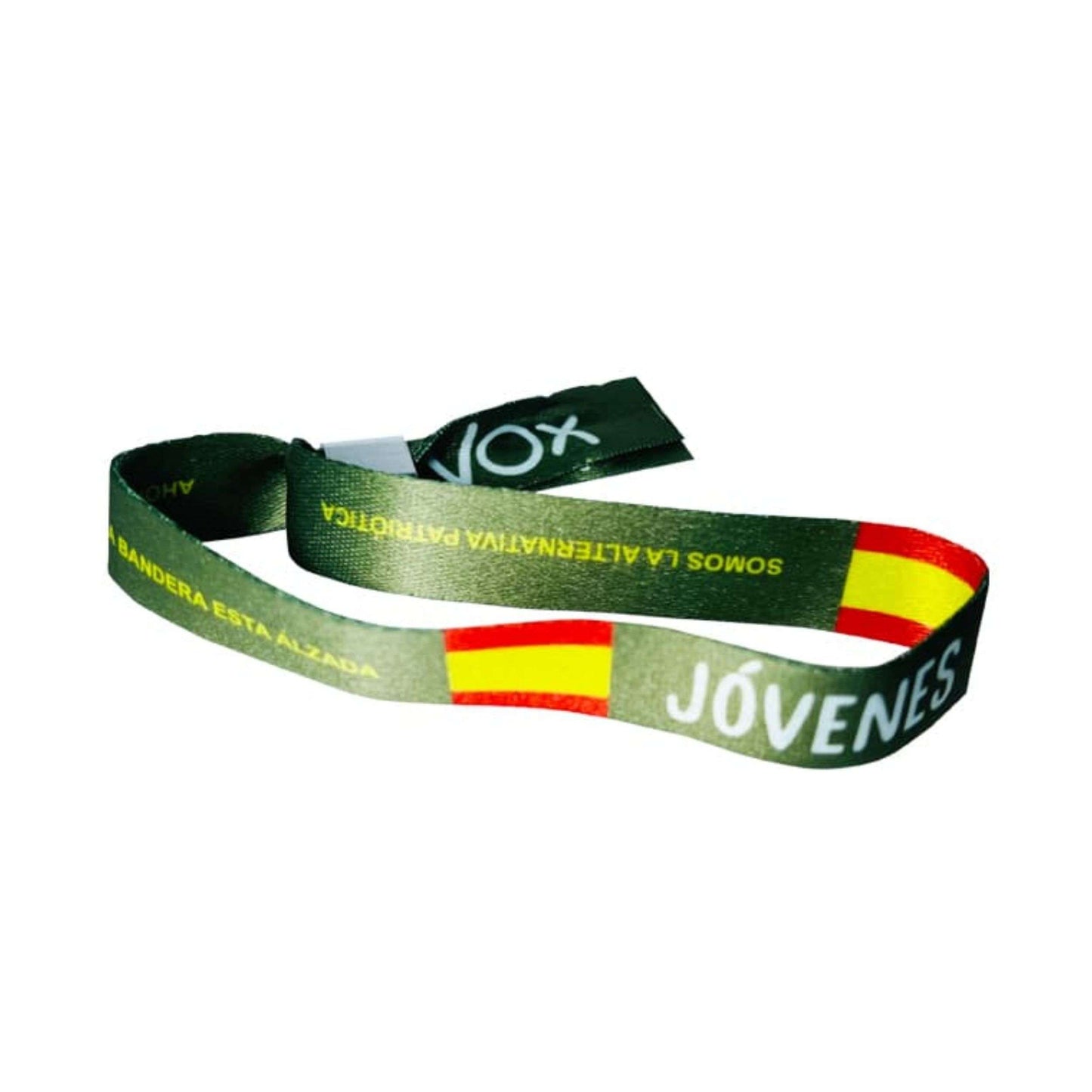 Pulsera Vox Jovenes La Bandera Esta Alzada P164