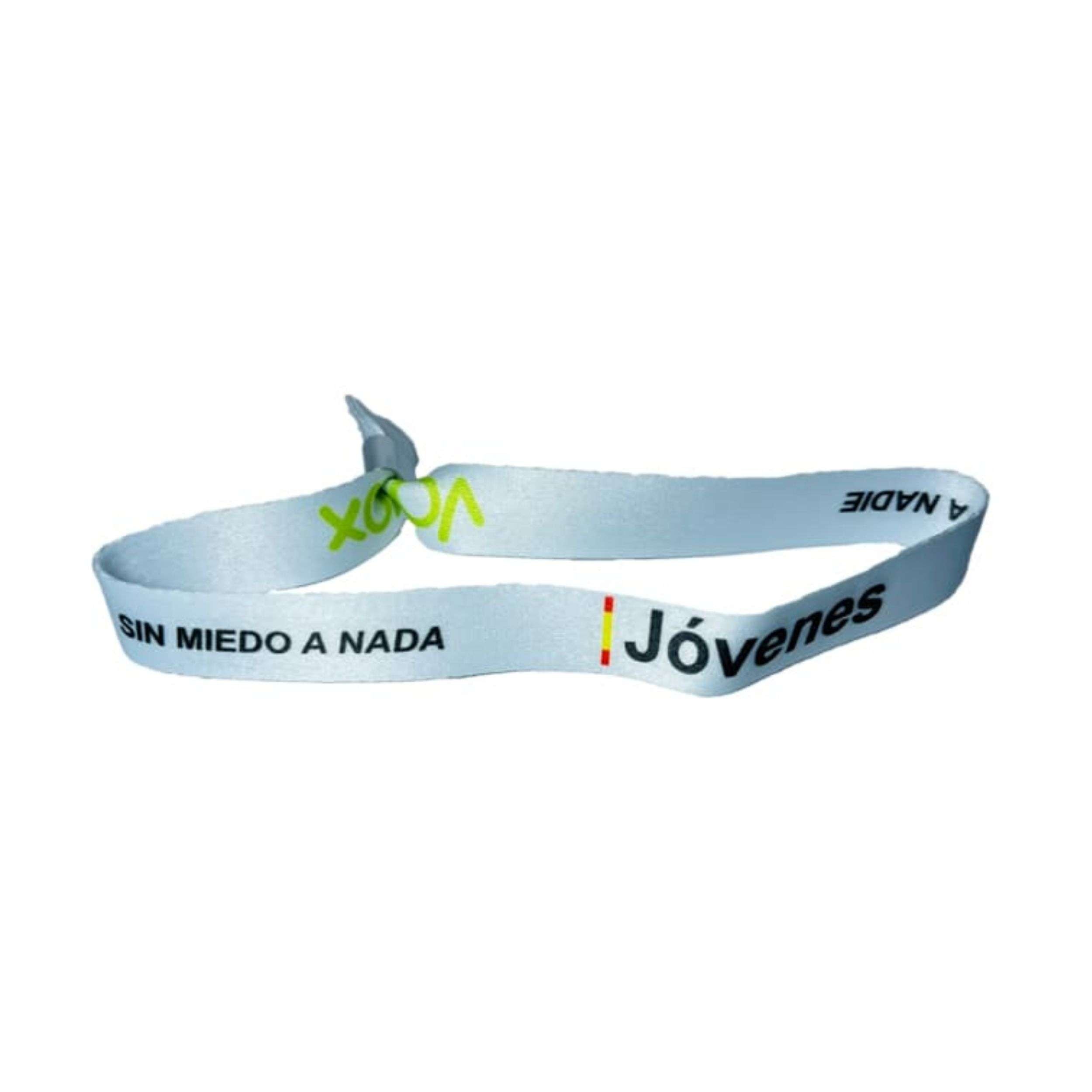 Pulsera Vox Jovenes Sin Miedo A Nada P163