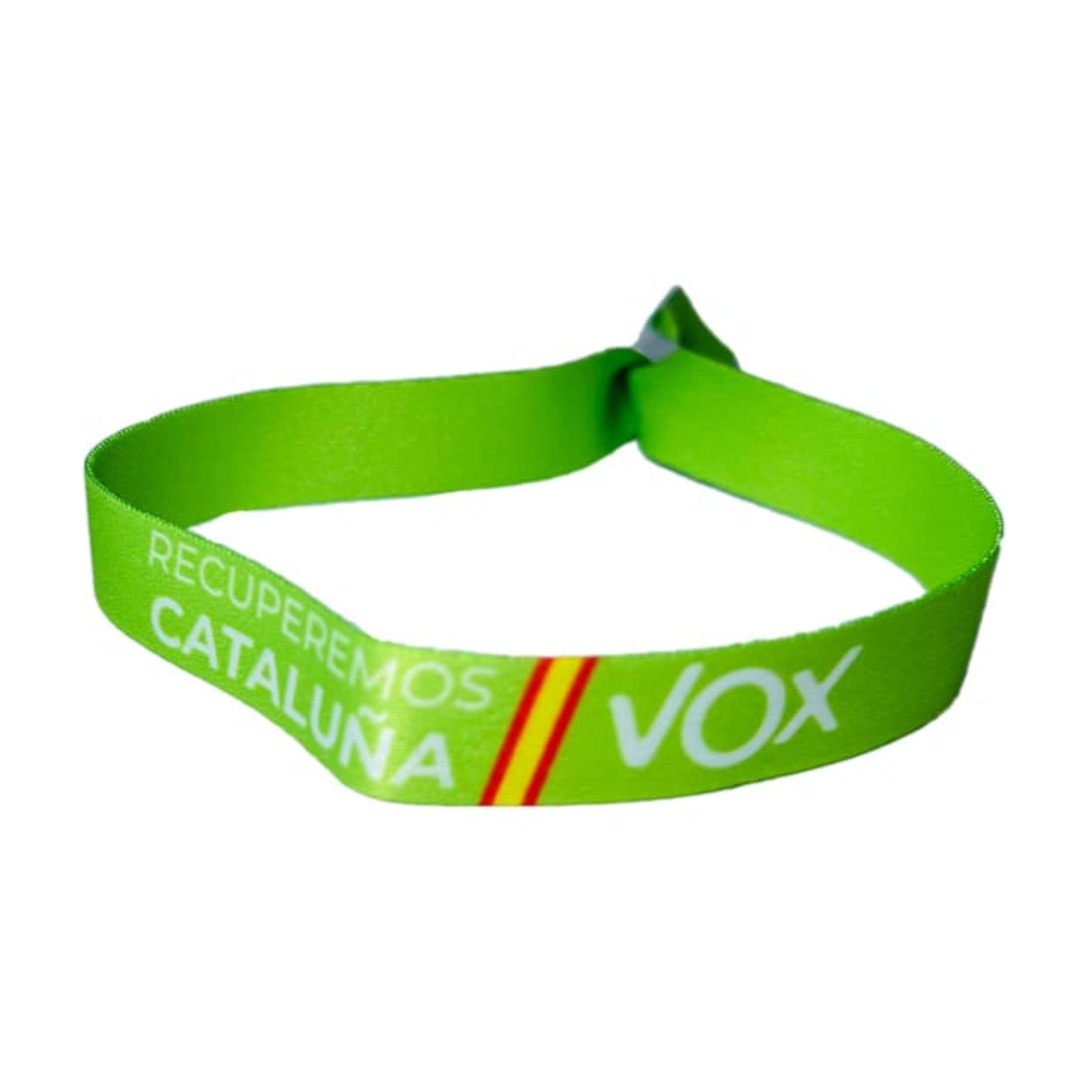 Pulsera Vox Recuperemos Cataluna P172