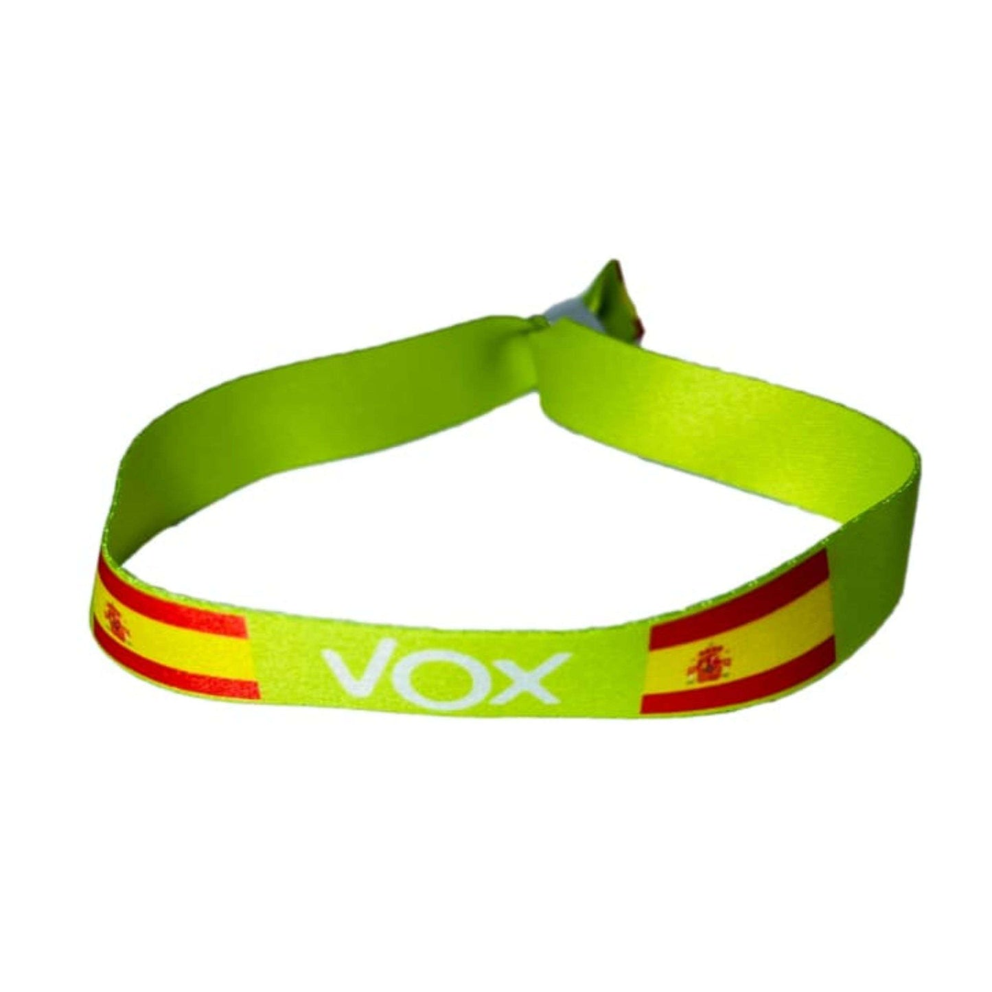 Pulsera Vox Verde Bandera Espana Escudo P180