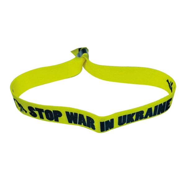 Bracelet – Yellow – Stop War In Ukraine – P1812