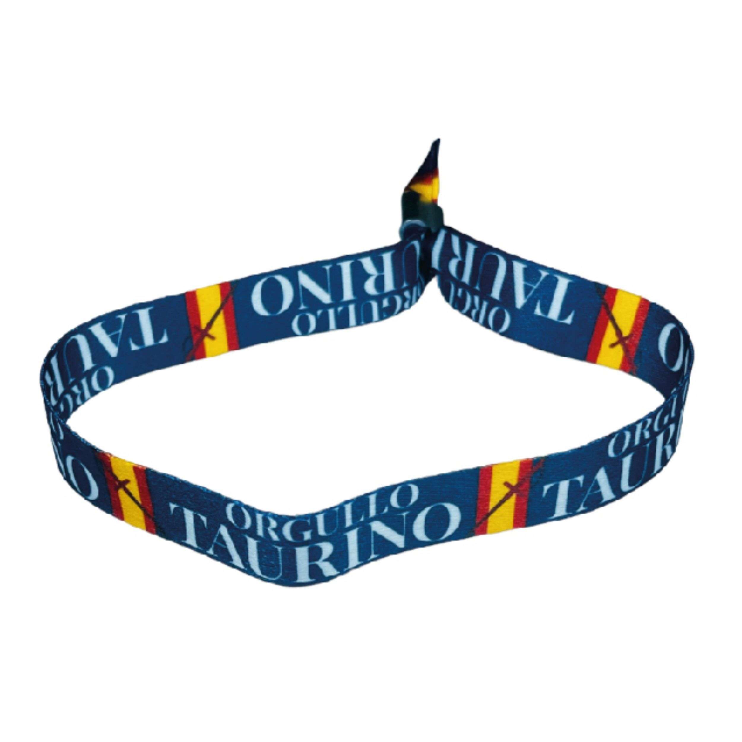 Pulsera – Azul Orgullo Taurino – Espana P2044