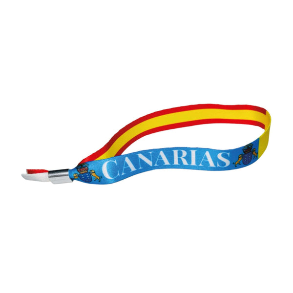Bracelet – Flag of the Canary Islands and Spain - P2678