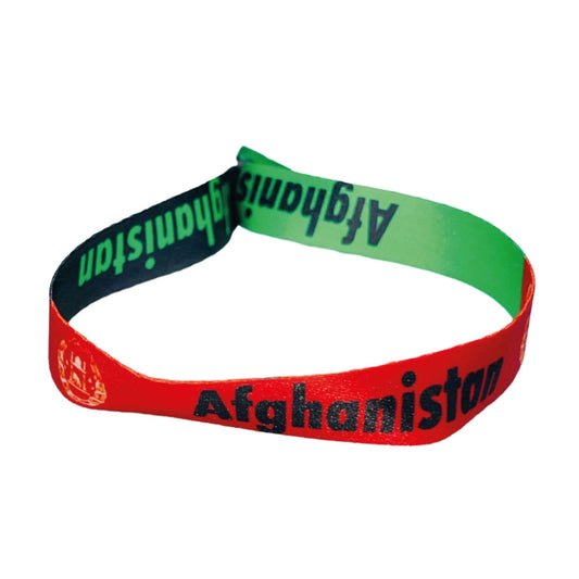 Pulsera – Bandera De Afganistan – P2603