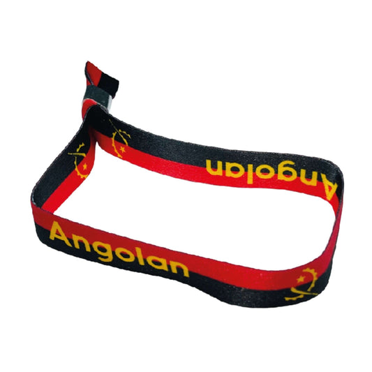 Pulsera – Bandera De Angola P665