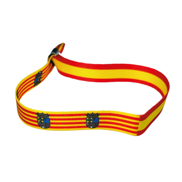 Bracelet – Drapeau d'Aragon et d'Espagne - P2680