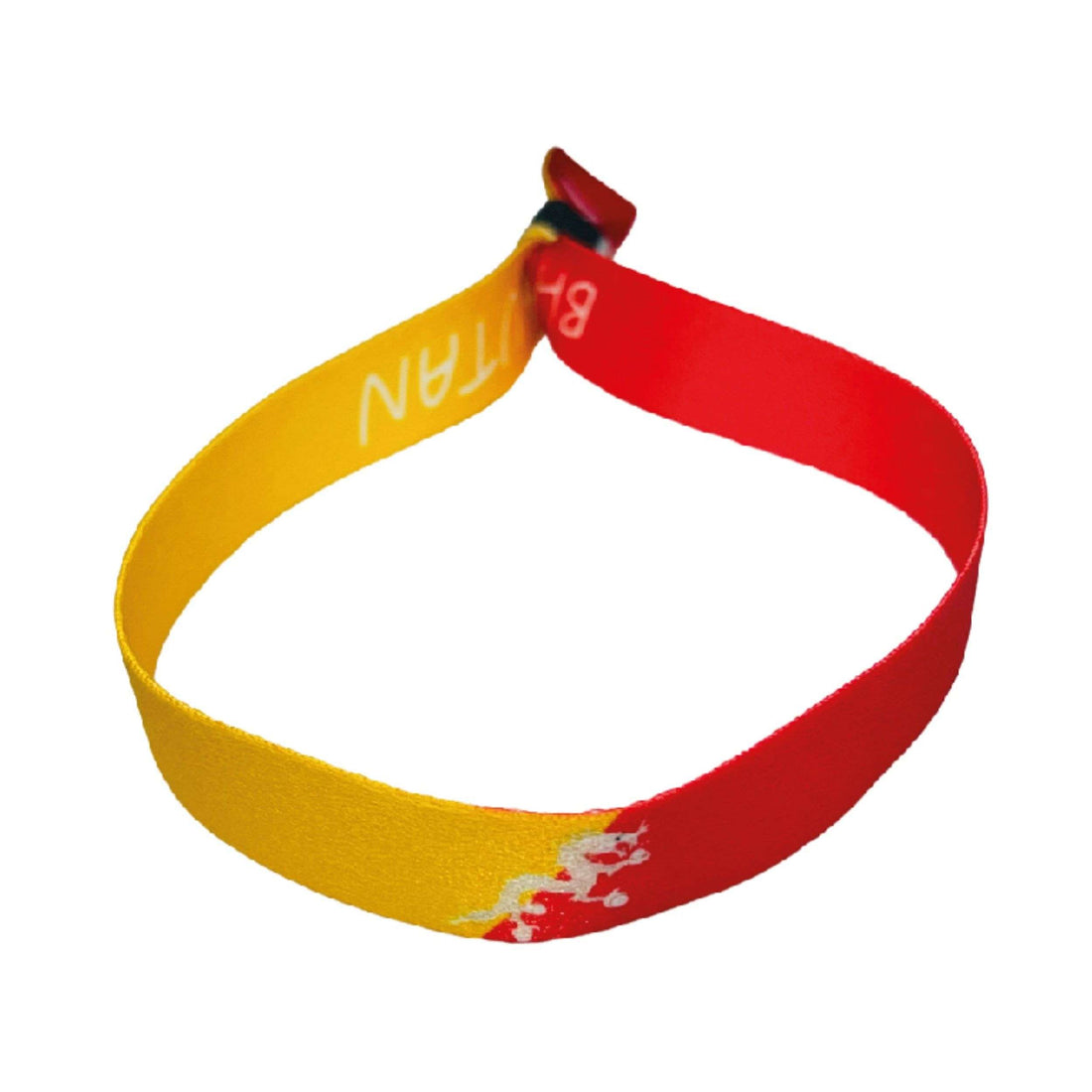 Pulseira – Bandeira do Butão – P855