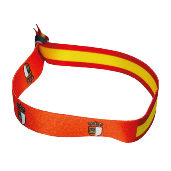 Bracelet – Flag of Castilla-La Mancha and Spain - P2665