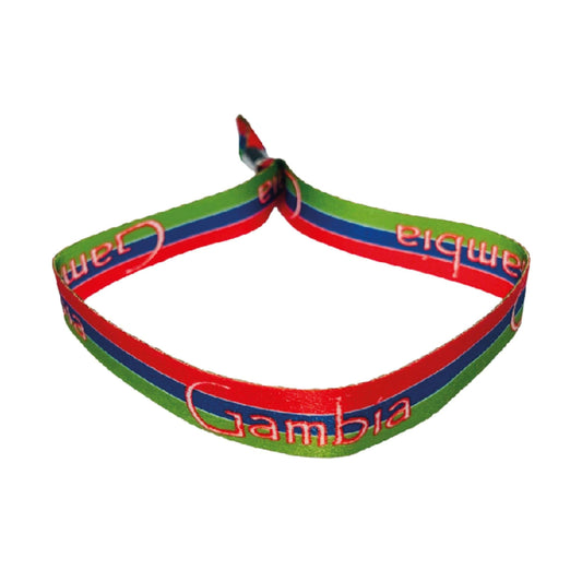 Pulsera – Bandera De Gambia – P705