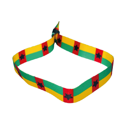 Pulsera – Bandera De Guinea Bissau – P710