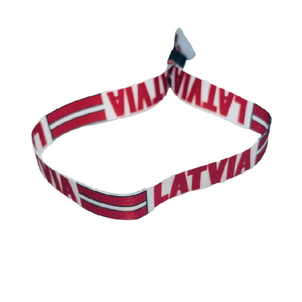 Bracelet – Latvian flag – P945