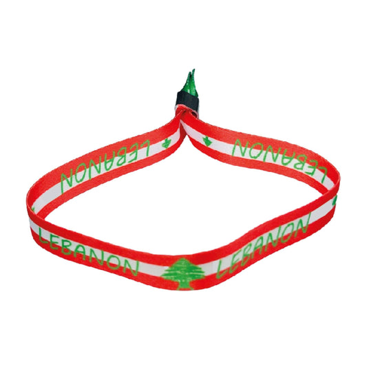 Pulsera – Bandera De Libano – P801