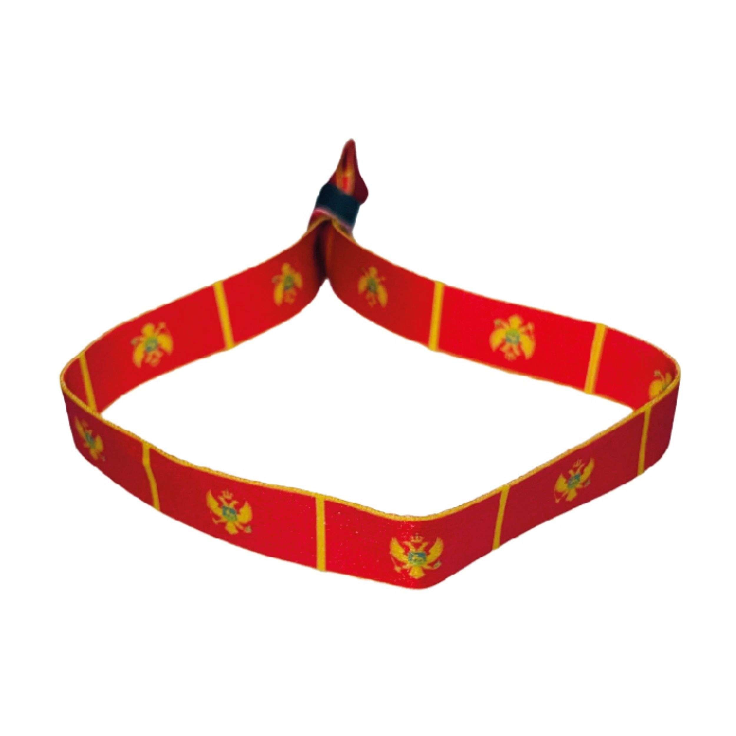 Pulsera – Bandera De Montenegro – P968