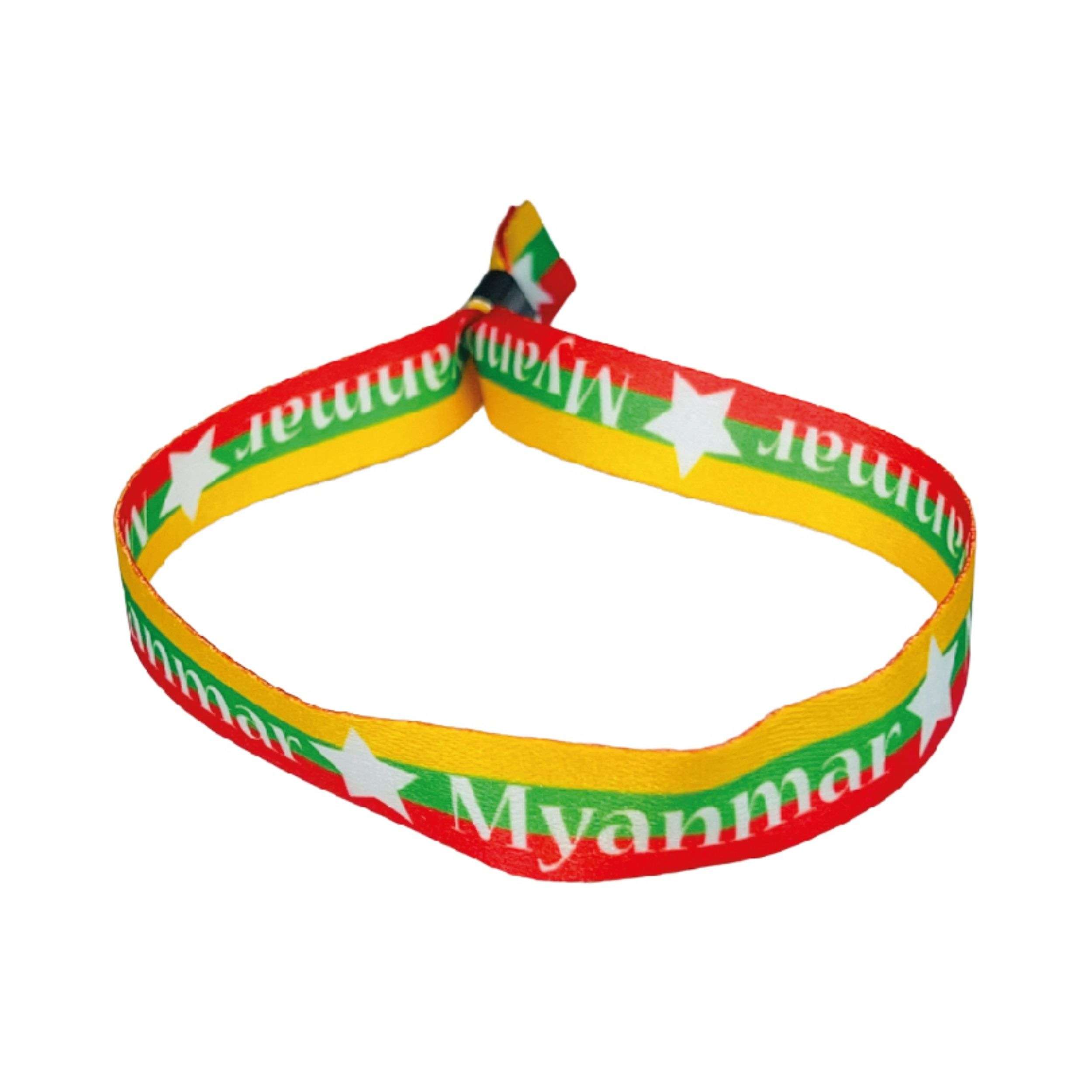 Pulsera – Bandera De Myanmar – P810