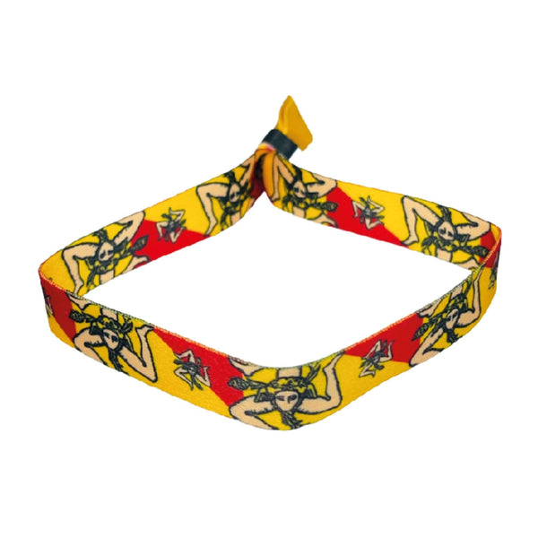 Bracelet – Flag of Sicily Region – Italy – P1703