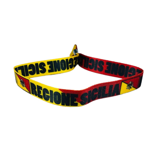 Pulsera – Bandera De Regione Sicilia – Italia – P1704
