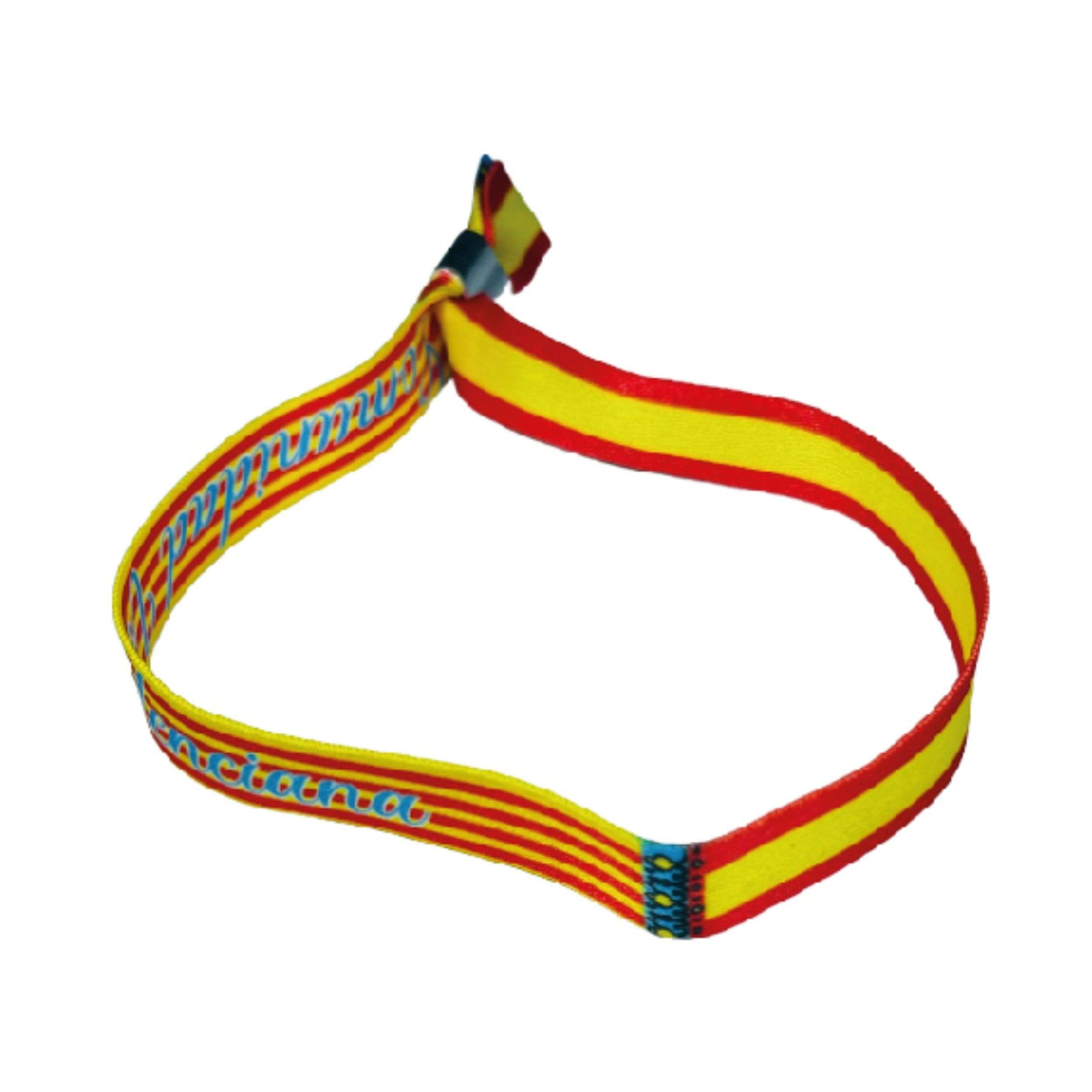 Pulsera – Bandera De Valencia Y Espana P2656