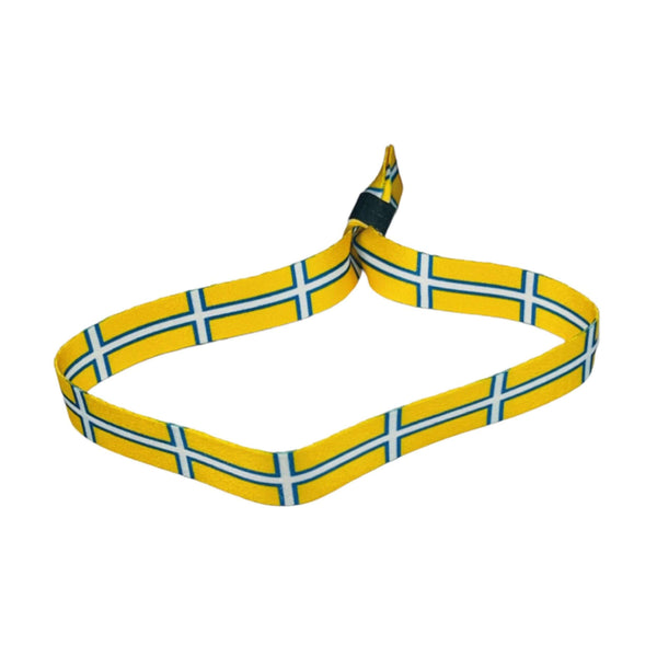 Armband – Flagge von Västergötland – Schweden- P2108