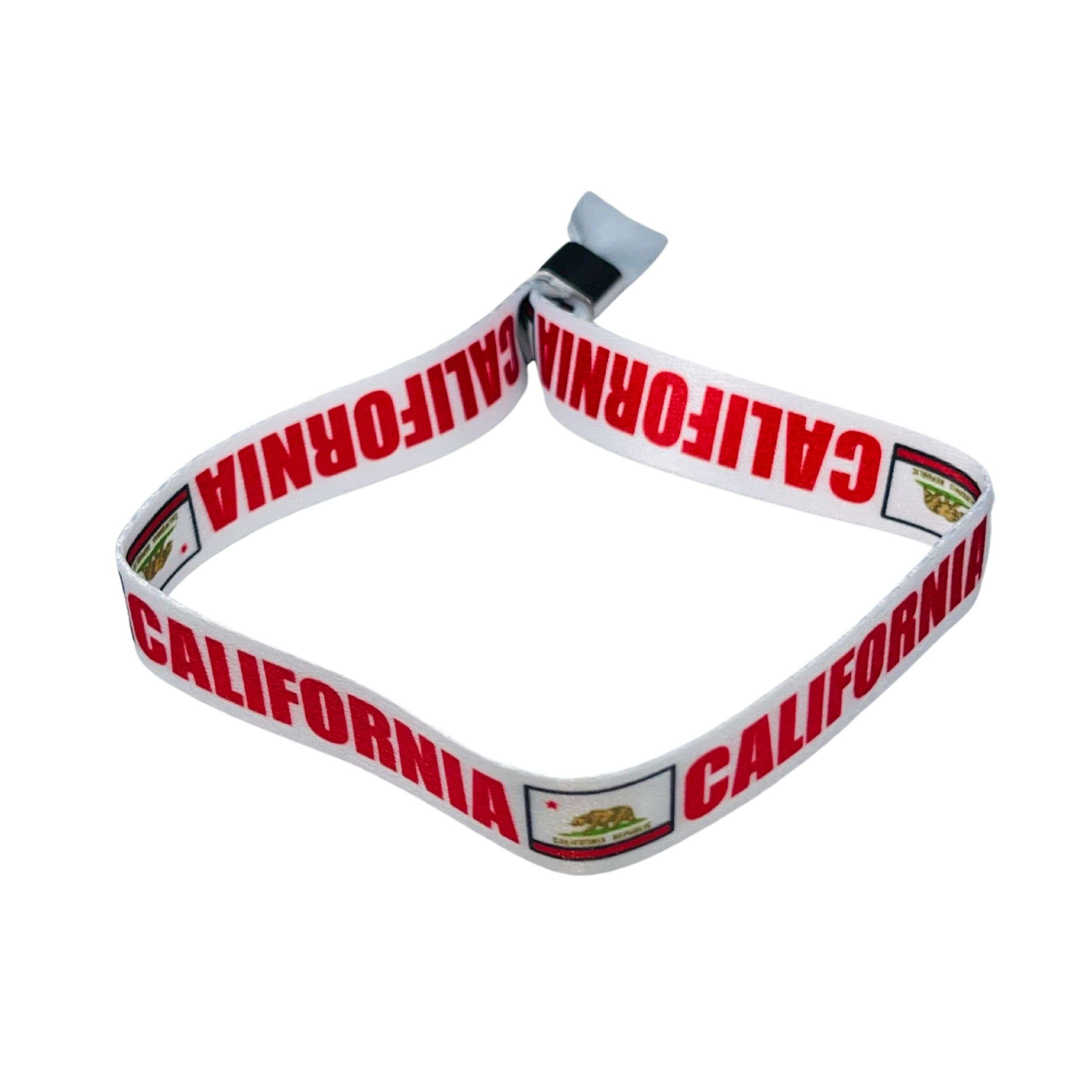 Pulsera – Bandera Estado California – Usa – P1906