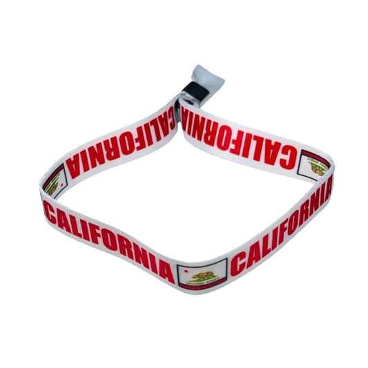 Pulsera – Bandera Estado California – Usa – P1906