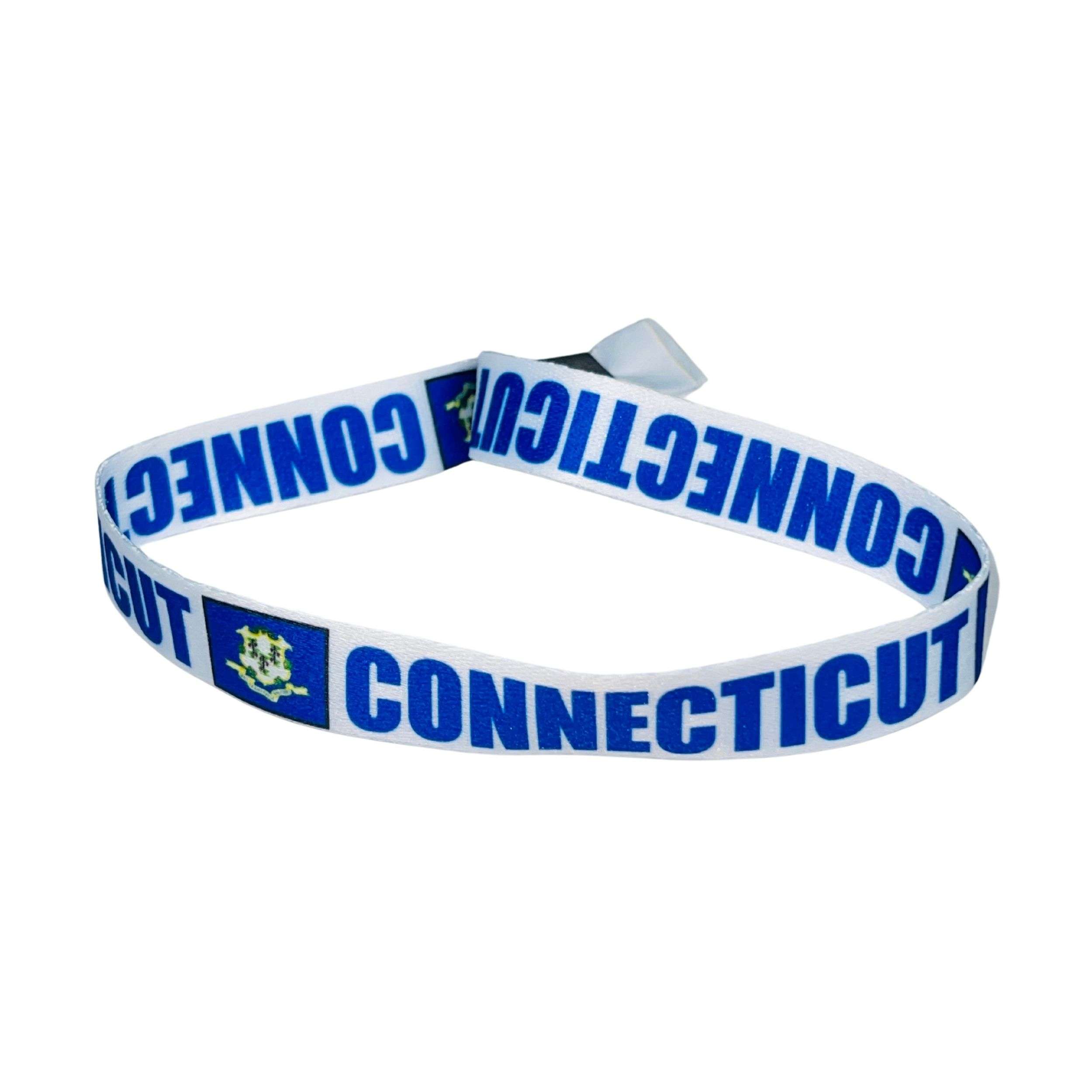 Pulsera – Bandera Estado Connecticut – Usa – P1910