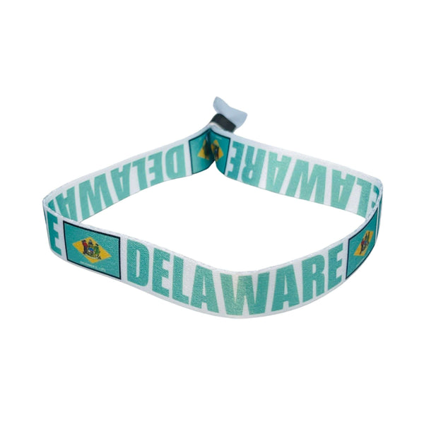 Pulseira – Bandeira do Estado de Delaware - EUA - P1912