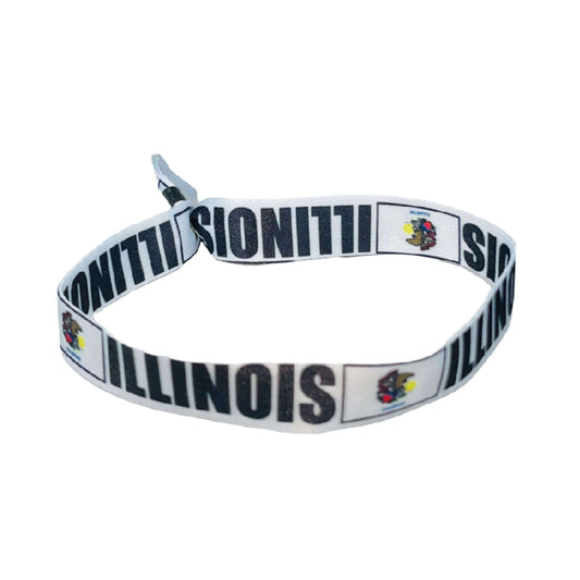 Pulsera – Bandera Estado Illinois – Usa – P1926
