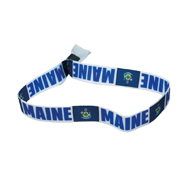 Pulseira – Bandeira do Estado do Maine – EUA – P1921
