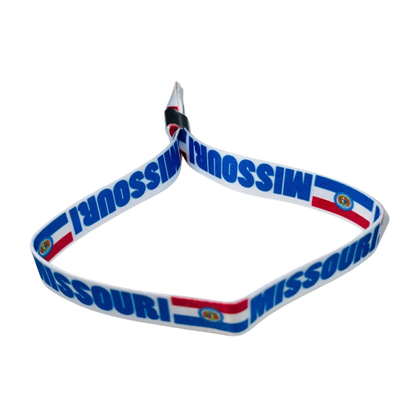 Bracelet – Drapeau de l’État du Missouri – États-Unis – P1982