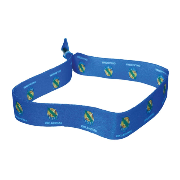 Bracelet – Drapeau de l’État de l’Oklahoma – États-Unis – P1962