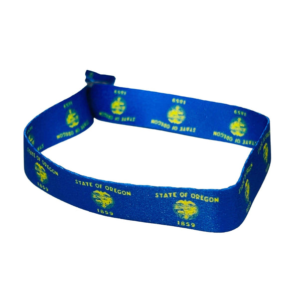 Bracelet – Drapeau de l’État de l’Oregon – États-Unis – P1976