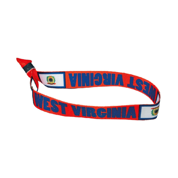 Bracelet – Drapeau de l’État de Virginie-Occidentale – États-Unis – P1938
