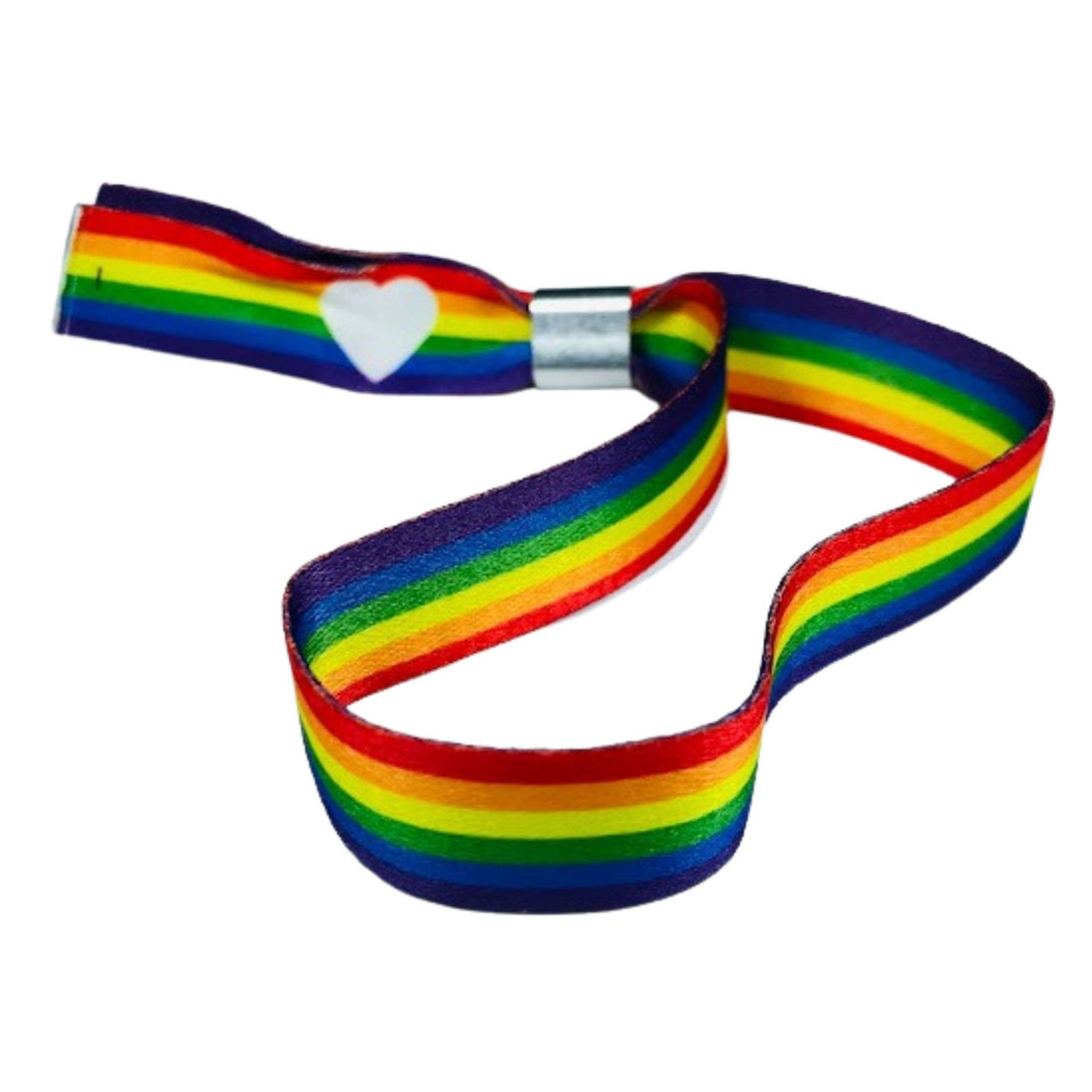 Armband – LGBT-Flagge Herz - P1267