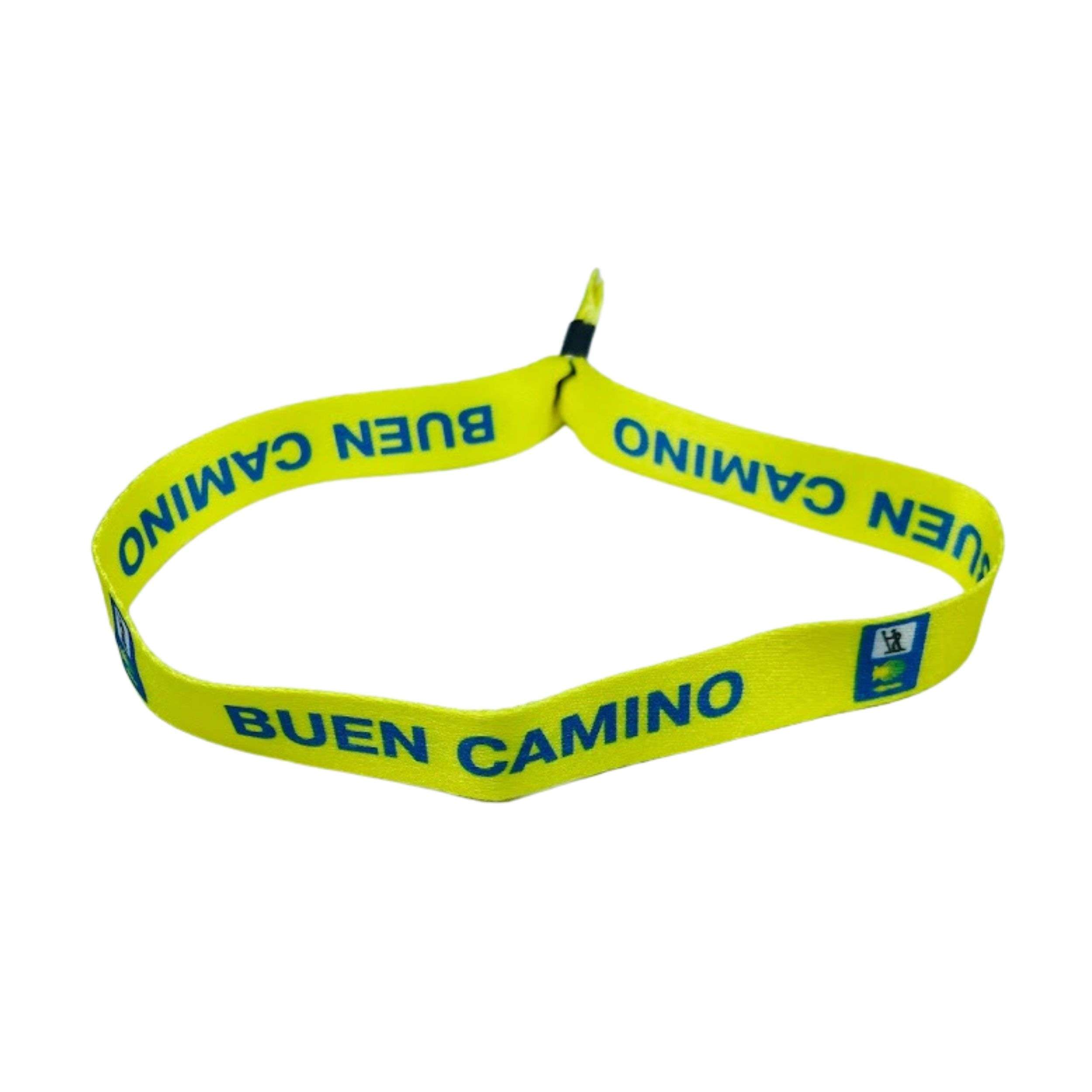 Colección de pulseras de tela: pulsera Buen Camino de Santiago