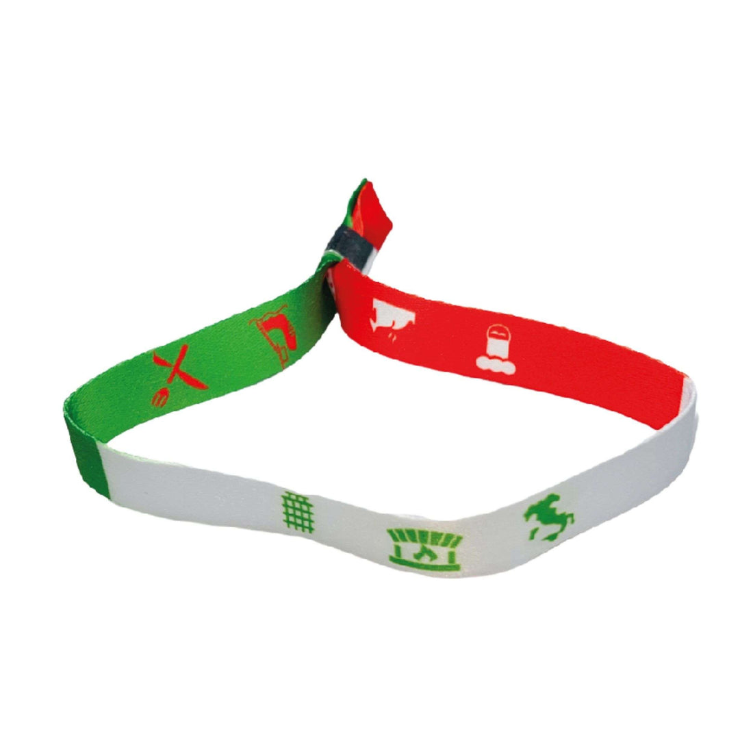 Armband – Essen Italienische Flagge – P1643