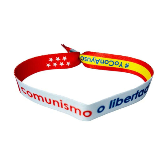 Pulsera – Comunismo O Libertad Pp Ayuso Madrid P128