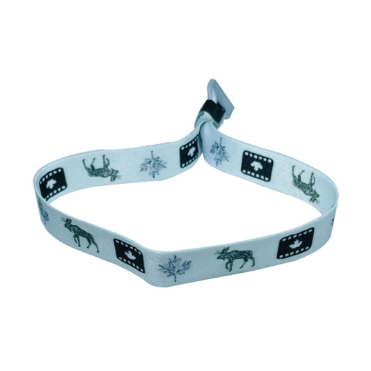 Pulsera – Hoja Arce Y Reno Simbolos Canada – P1393