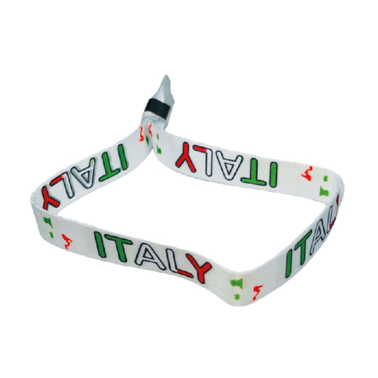 Pulsera – Mapa Y Bandera De Italia – P1635