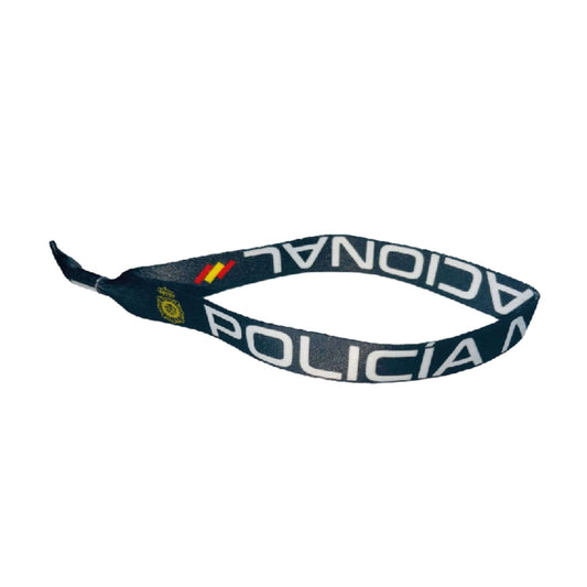 Pulsera – Negra Policia Nacional – Espana P1314