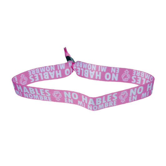 Pulsera – No Hables En Mi Nombre Movimiento Feminista P2073