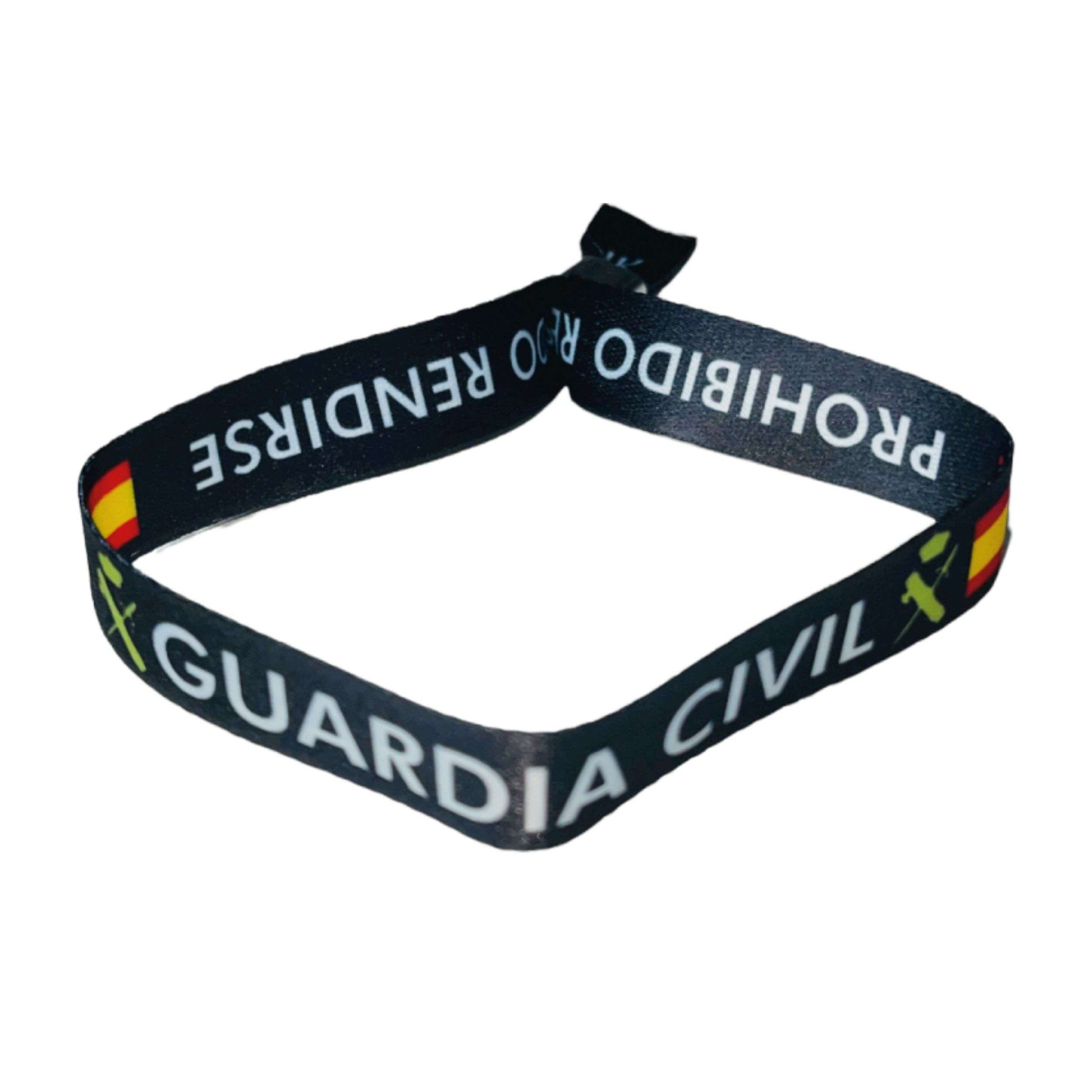 Pulsera – Prohibido Rendirse Guardia Civil – Espana P1287