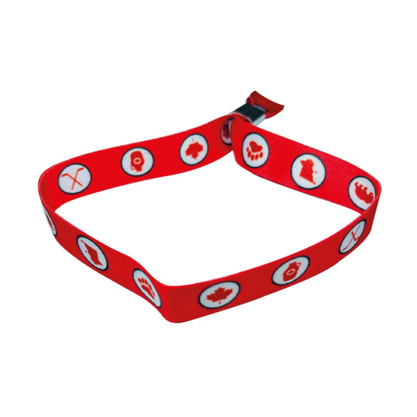 Bracelet – Symboles du Canada – P1395