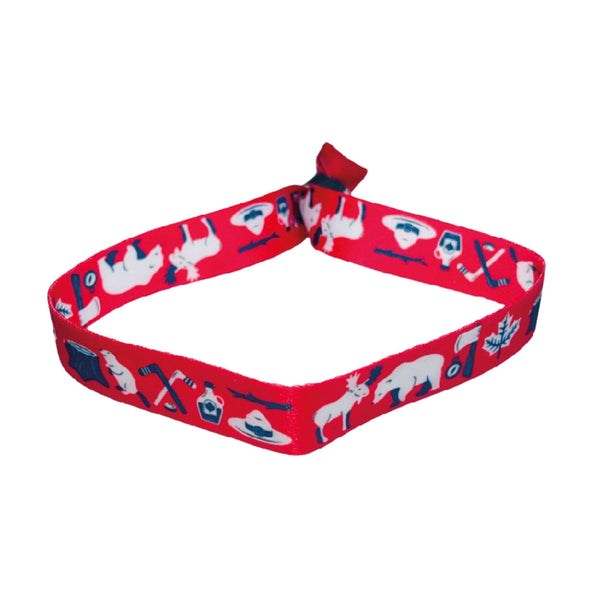 Bracelet – Symboles du Canada – P1415
