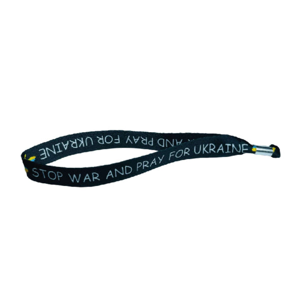Armband – Stop War And Pray For Ukraine – P1843